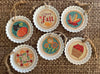 A Taste of Fall Cross Stitch in the Round