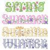 Seasonal Cross Stitch Bowl Fillers