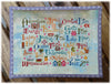 Cross Stitch ABC Series-- Set of 12