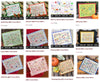 Cross Stitch ABC Series-- Set of 12