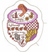 Seasonal Cross Stitch Bowl Fillers