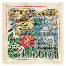  Alabama Cross Stitch | Machine Embroidery Design