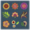 Big Flowers Applique | Machine Embroidery Design 2