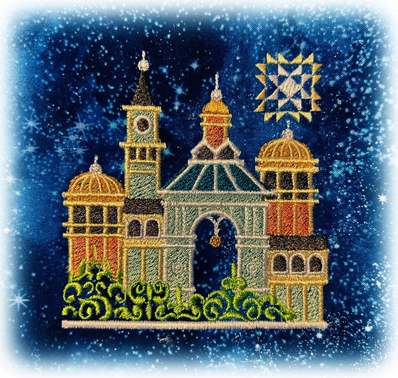 St. Petersburg Christmas | Free Machine Embroidery Design 3