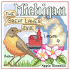 Michigan Cross Stitch | Machine Embroidery Design 2