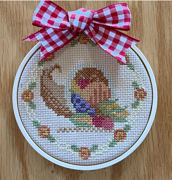 Thanksgiving in the Round Cross Stitch