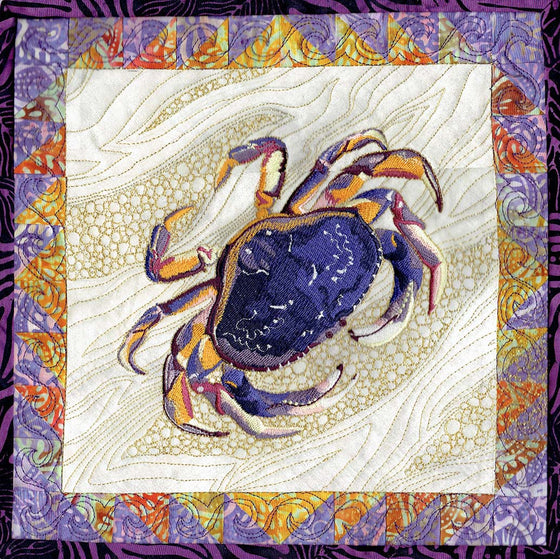 Fisherman's Wharf | Dungeness Crab | Machine Embroidery Design 2