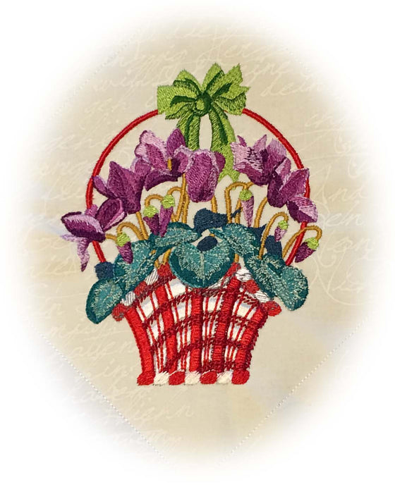 Cyclamen | Flowers | Machine Embroidery Designs 5