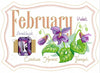 Birth Month Mug Rugs