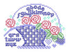 Seasonal Cross Stitch Bowl Fillers