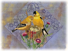  Sunrise Blessings | Goldfinches | Embroidery Design