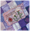Birth Month Mug Rugs | January | Embroidery Design