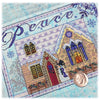 The Peaceful Cottage | Machine Embroidery Mug Rug 3