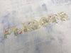 Floral Cross Stitch Alphabet | Machine Embroidery Design 3
