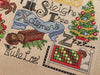 Christmas ABC Cross Stitch | Machine Embroidery Design 3