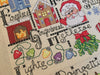 Christmas ABC Cross Stitch | Machine Embroidery Design 5