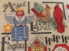 Christmas ABC Cross Stitch | Machine Embroidery Design 6