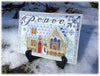 The Peaceful Cottage | Machine Embroidery Mug Rug