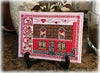 Lovely Cottage | Machine Embroidery Mug Rug