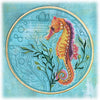 Salty Little Steed | Seahorse | Machine Embroidery Design 