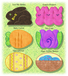  Easter Minute Mats | Embroidery Design Mug Rugs
