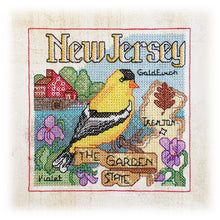  New Jersey Cross Stitch | Machine Embroidery Design