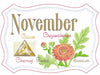 Birth Month Mug Rugs