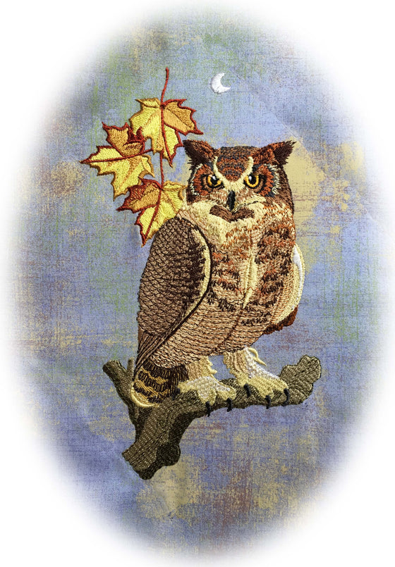 Owl Machine | Machine Embroidery Design 3