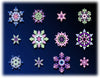 Bentley Snowflakes | Machine Embroidery Design 4