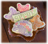 Seasonal Cross Stitch Bowl Fillers