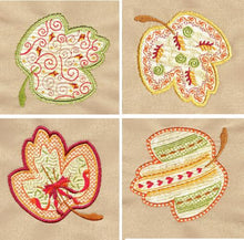  Doodle Leaves | Machine Embroidery Design