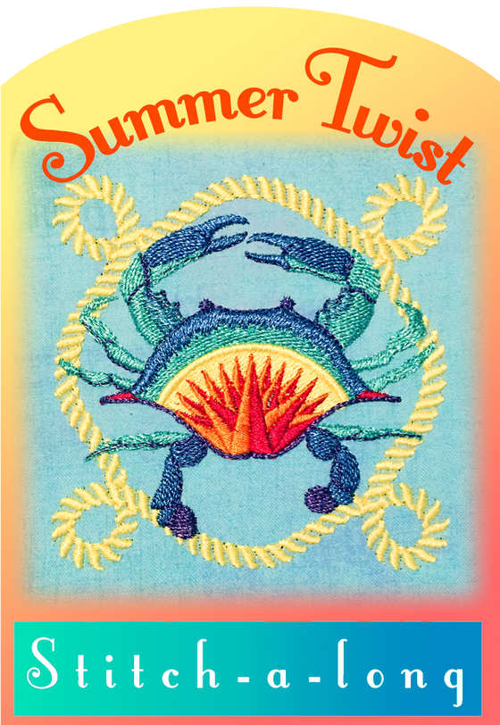 Summer Twist | Machine Embroidery Design 2