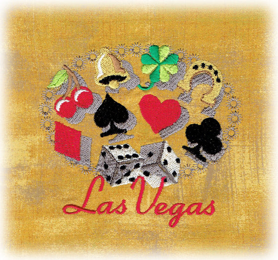 Summer Road Trip Set 2 | Las Vegas | Machine Embroidery Design