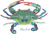 Chesapeake Blue | Blue Crab | Machine Embroidery Design 4