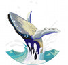 Breach for the Stars | Humpback Whale | Machine Embroidery Design 4