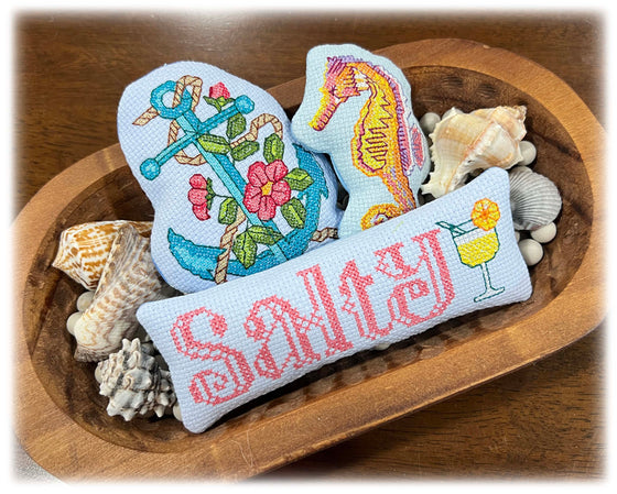 Holiday Cross Stitch Bowl Fillers