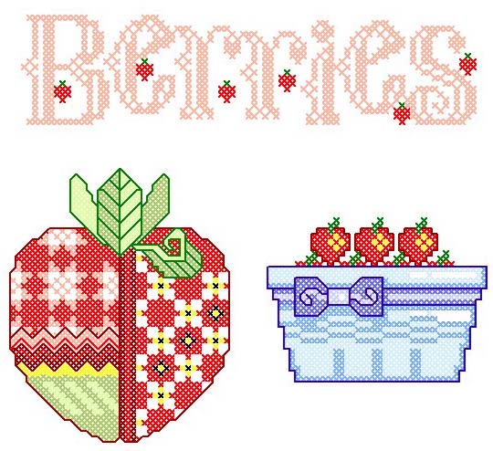 Series Three Cross Stitch Bowl Fillers