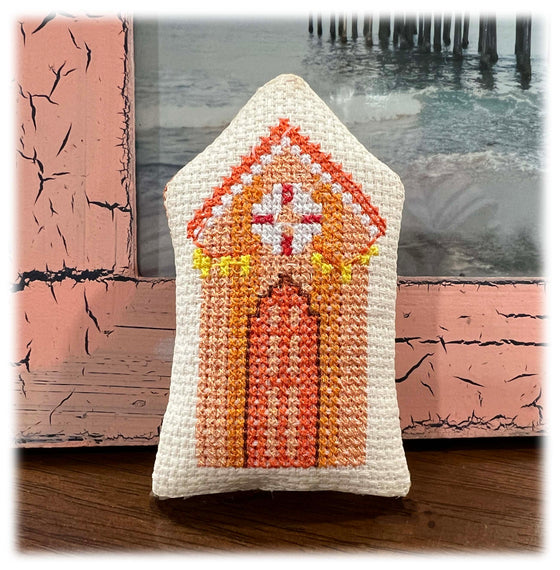 Tiny Village Cross Stitch