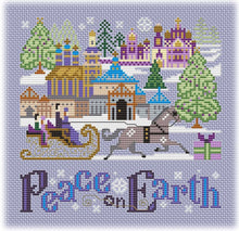  #12 City Sidewalks Hand Cross Stitch Chart