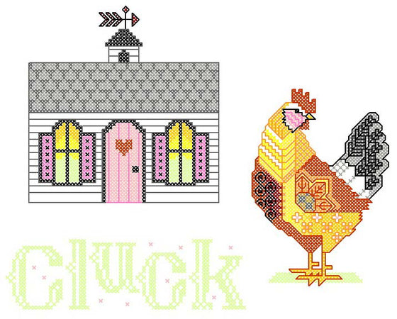 Series Three Cross Stitch Bowl Fillers