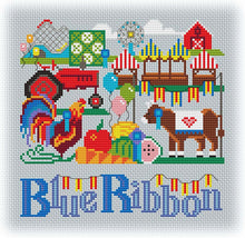  #8 County Fair Hand Cross Stitch Chart