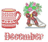 Monthly Cross Stitch Bowl Fillers-- NEW! for 2023