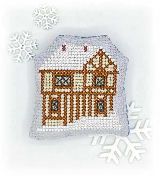 Tiny Village Cross Stitch