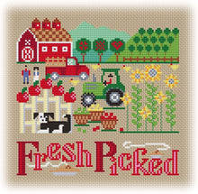 #9 Apple Farm Hand Cross Stitch Chart