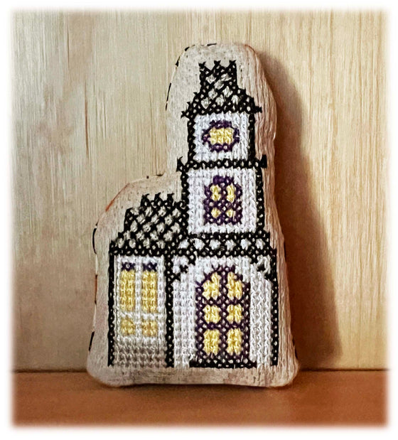 Tiny Village Cross Stitch