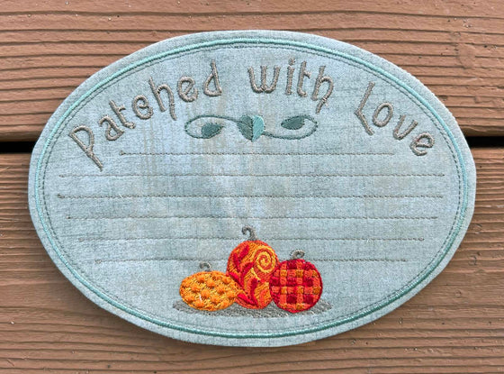 Patched With Love Set B Quilt Labels