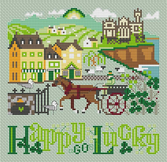 Village of the Month Set of 12