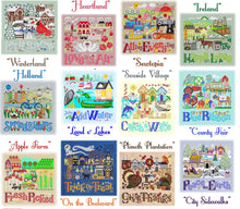  Village of the Month Set of 12