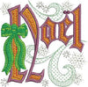 Noel - My Christmas Album Block 10 | Machine Embroidery Design