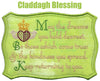 Abundant Blessings | Machine Embroidery Mug Rugs 2